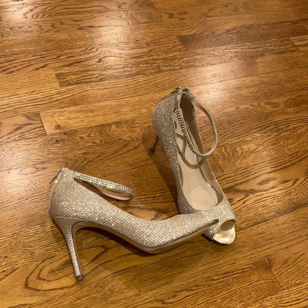 Nina Gold Heels